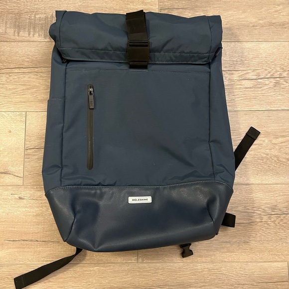 Moleskine Bags Moleskine Rolltop Backpackmetro Collection Sapphire